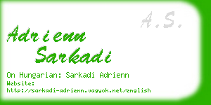 adrienn sarkadi business card
